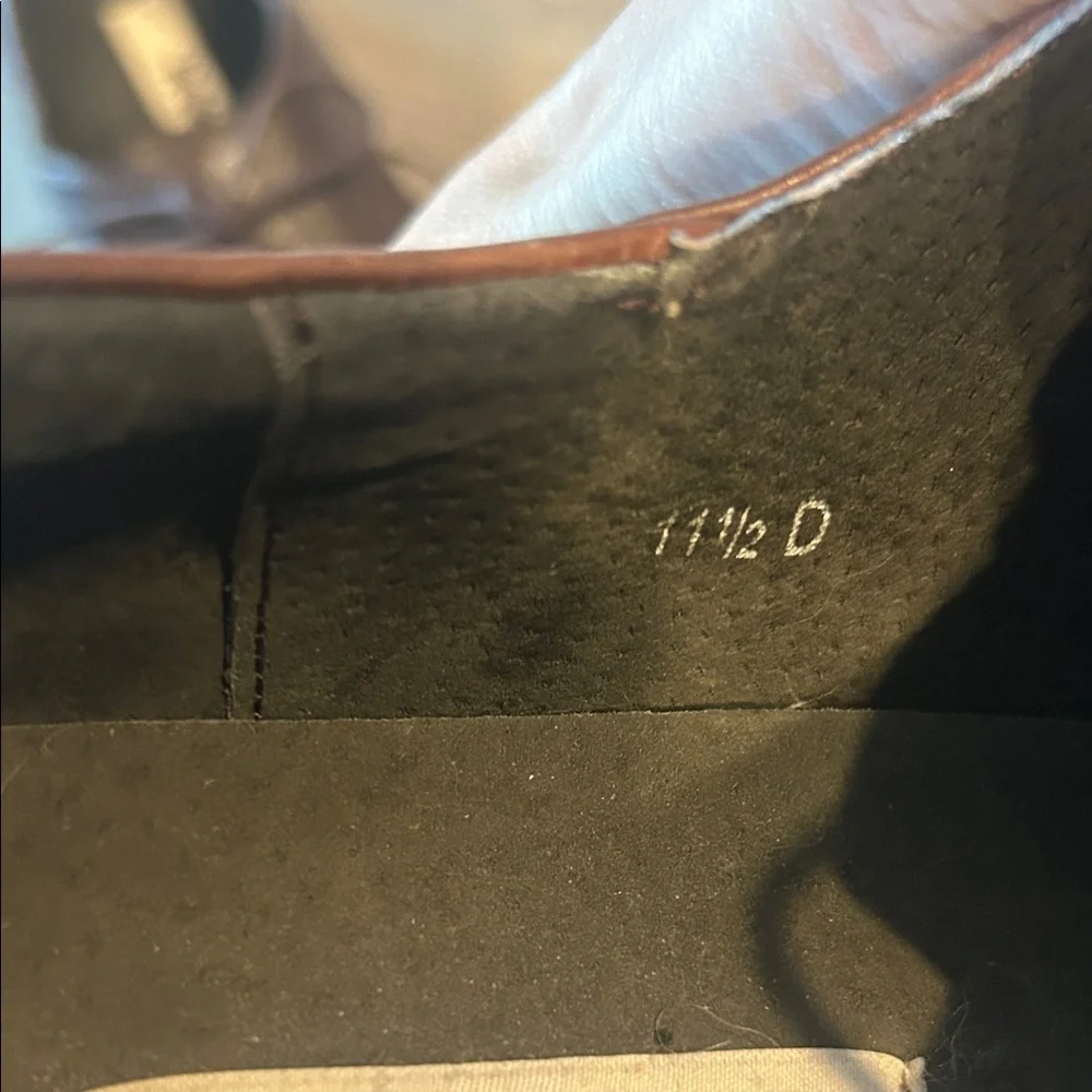 Joseph Abboud Brown Leather Dress Shoes 11.5